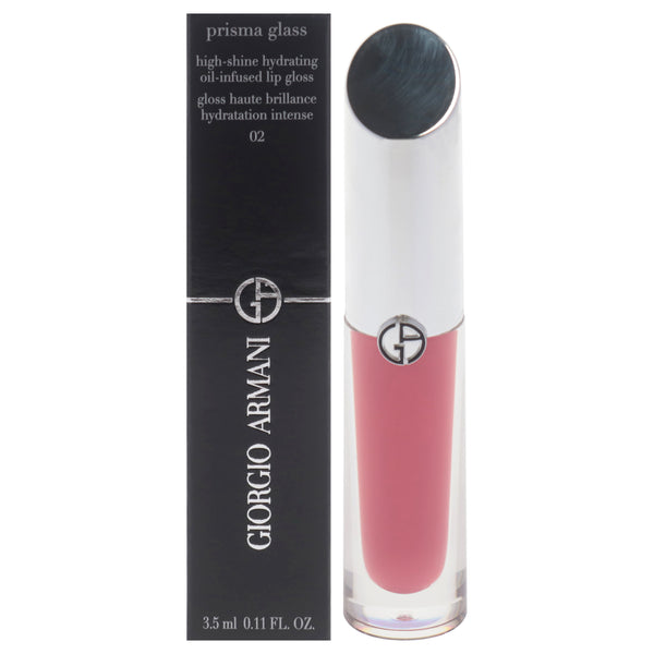 Prisma Glass Lip Gloss - 02 Candy Halo by Giorgio Armani for Women - 0.11 oz Lip Gloss