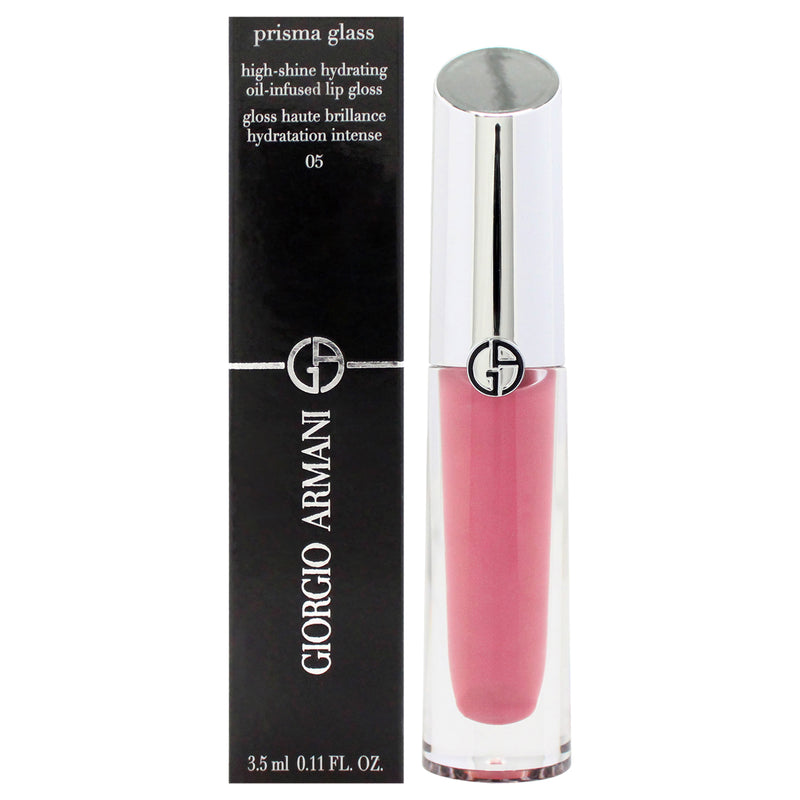 Prisma Glass Lip Gloss - 05 Berry Beam by Giorgio Armani for Women - 0.11 oz Lip Gloss