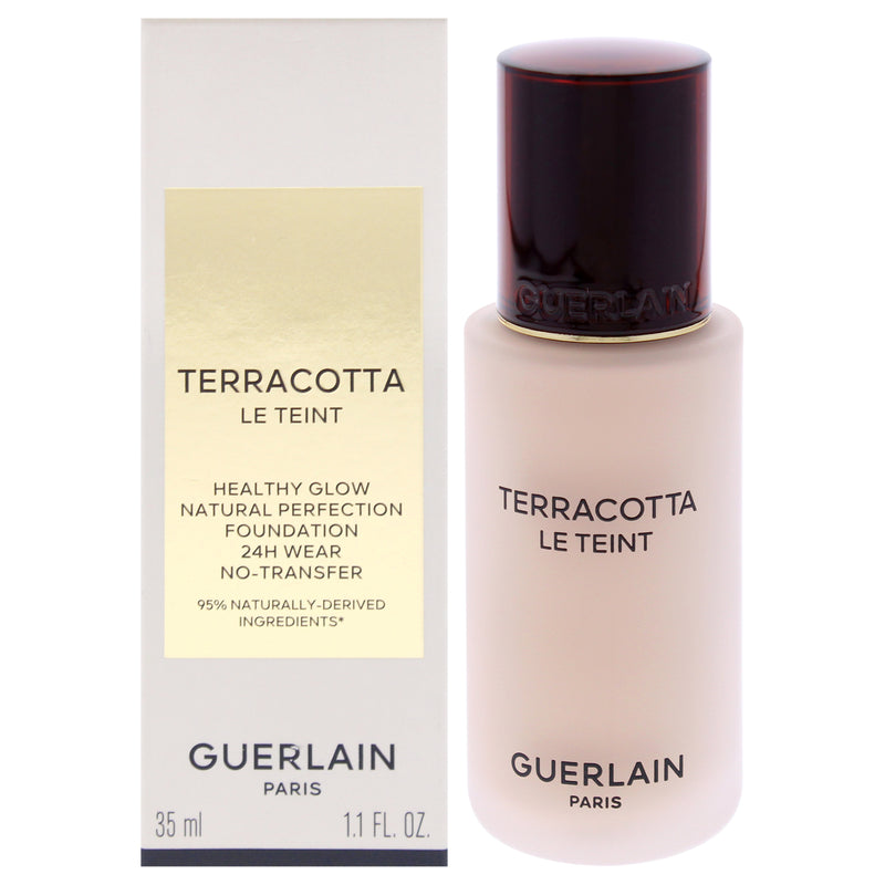 Guerlain Terracotta Le Teint 24H Wear No-Transfer Foundation - 0C Cool-Rose by Guerlain for Women - 1.1 oz Foundation