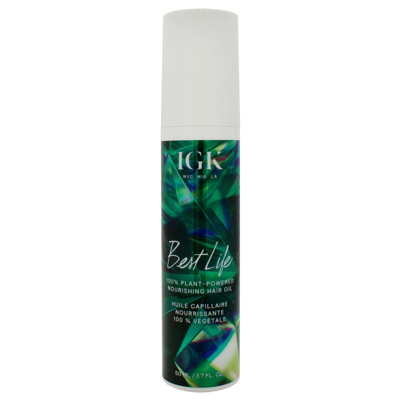 Best Life Nourishing Hair Oil by IGK for Unisex - 1.7 oz Oil