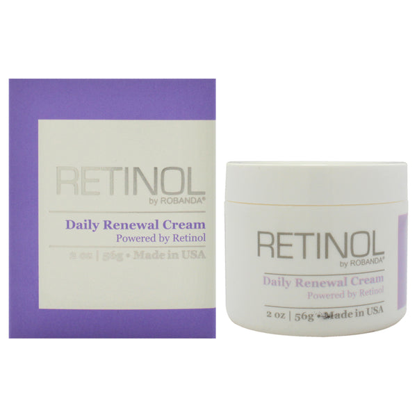 Robanda Retinol Daily Renewal Cream by Robanda for Women - 2 oz Cream
