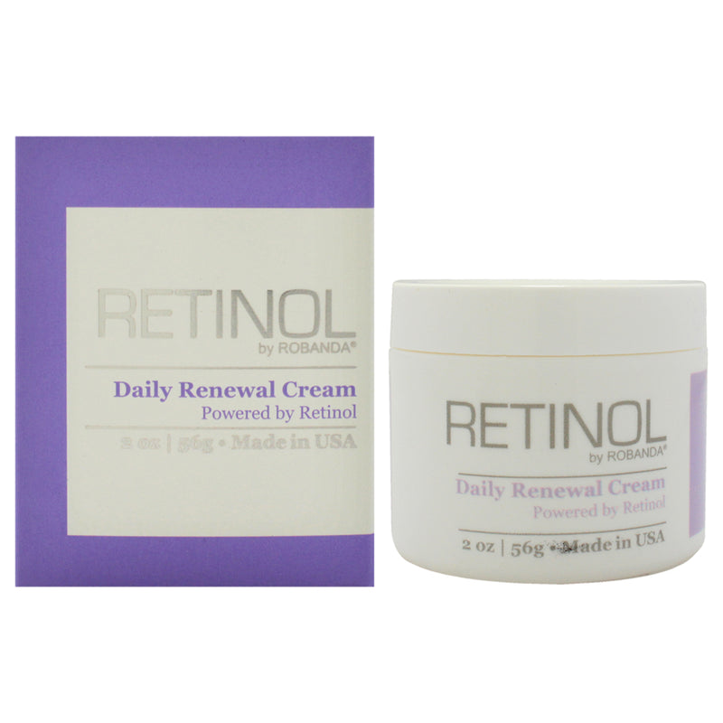 Robanda Retinol Daily Renewal Cream by Robanda for Women - 2 oz Cream