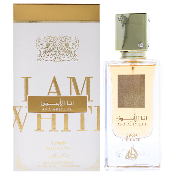 Lattafa Ana Abiyedh Poudree by Lattafa for Unisex - 2.04 oz EDP Spray
