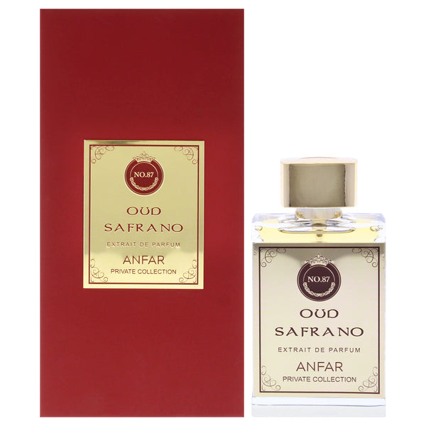 Anfar Private Collection - Oud Safrano by Anfar for Men - 1.7 oz Extrait De Parfum Spray