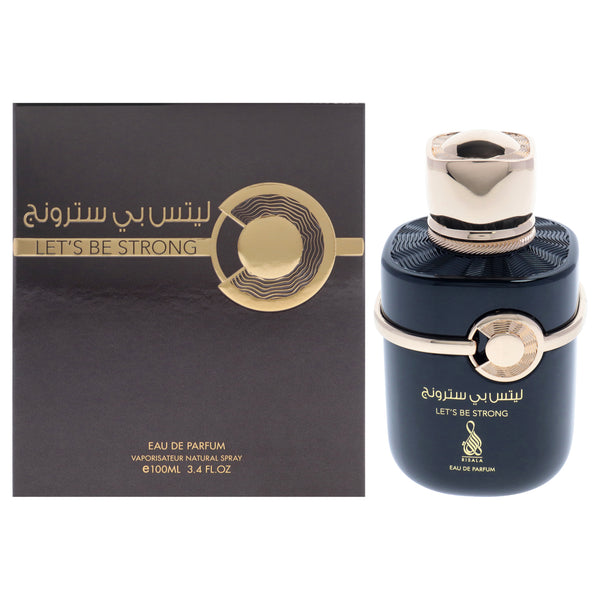 Risala Lets Be Strong by Risala for Men - 3.4 oz EDP Spray
