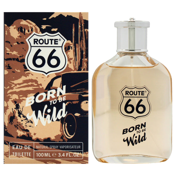 Route 66 Born To Be Wild by Route 66 for Men - 3.4 oz EDT Spray