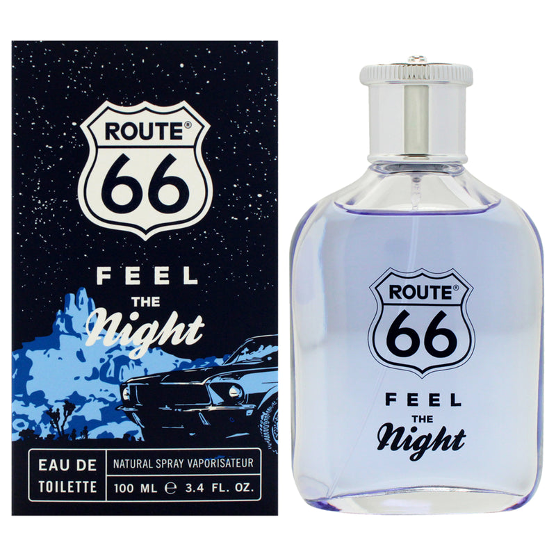 Route 66 Feel The Night by Route 66 for Men - 3.4 oz EDT Spray