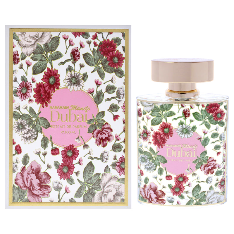 Al Haramain Miracle Dubai by Al Haramain for Women - 3.33 oz Extrait De Parfum Spray