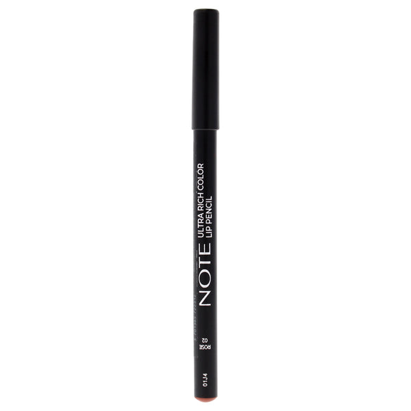 Note Cosmetique Ultra Rich Color Lip Pencil - 02 Rose by Note Cosmetique for Women - 0.04 oz Lip Pencil