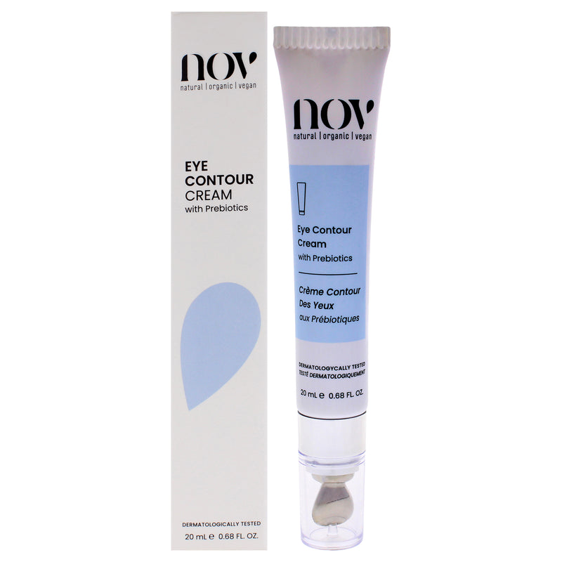 NOV Natural Organic Vegan Eye Contour Cream by NOV Natural Organic Vegan for Women - 0.68 oz Cream