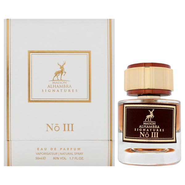 Maison Alhambra Signatures No III by Maison Alhambra for Men - 1.7 oz EDP Spray