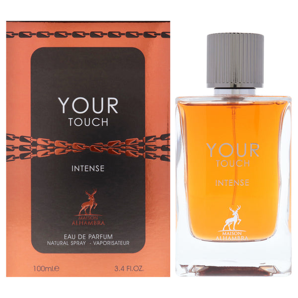 Maison Alhambra Your Touch Intense by Maison Alhambra for Men - 3.4 oz EDP Spray