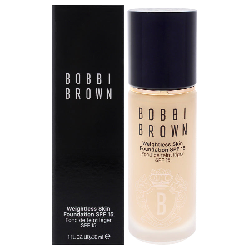 Bobbi Brown Weightless Skin Foundation SPF 15 - NW-032 Neutral Warm Sand by Bobbi Brown for Women - 1 oz Foundation