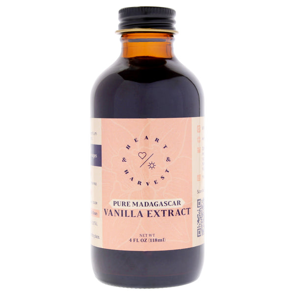 Pure Madagascar - Vanilla Extract by Heart & Harvest for Unisex - 4 oz Extract