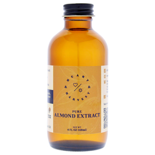 Pure Extract - Almond by Heart & Harvest for Unisex - 4 oz Extract