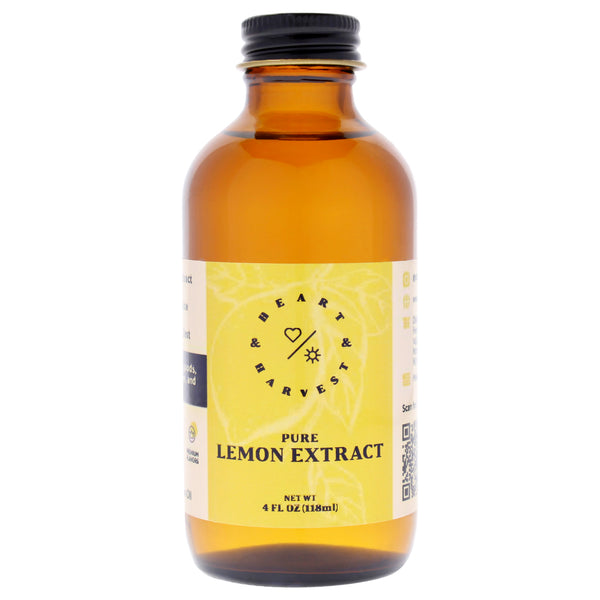 Pure Extract - Lemon by Heart & Harvest for Unisex - 4 oz Extract