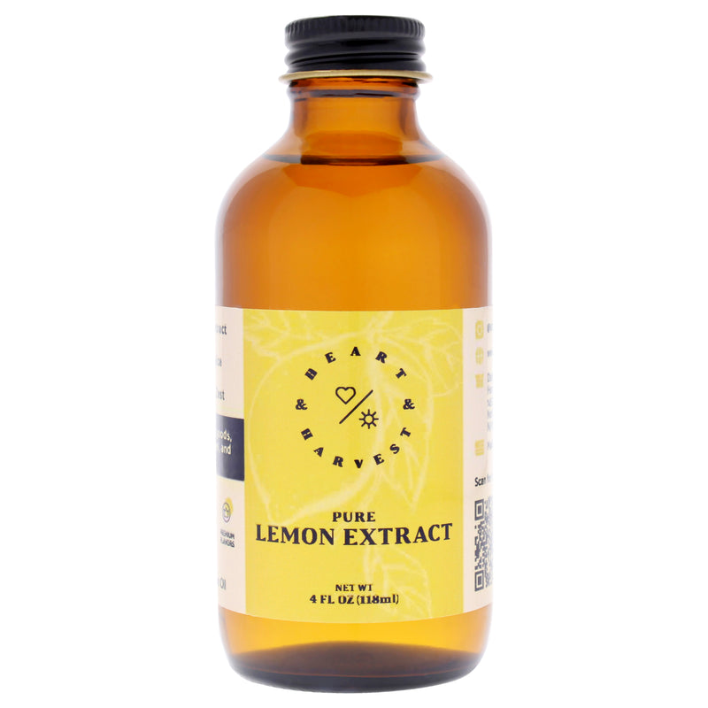 Pure Extract - Lemon by Heart & Harvest for Unisex - 4 oz Extract