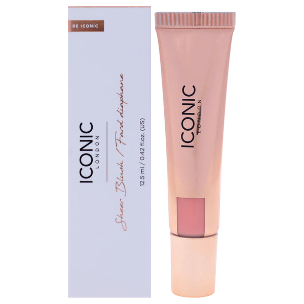 Iconic London Sheer Cream Blush - Cheeky Coral by Iconic London for Women - 0.42 oz Blush