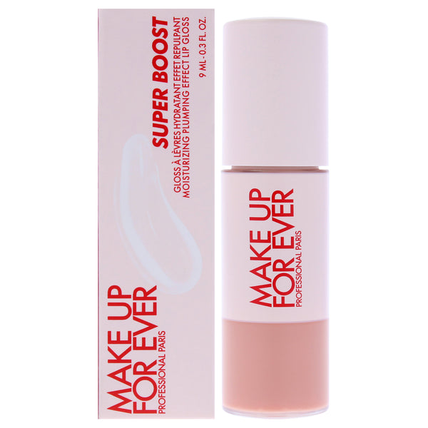 Make Up For Ever Super Boost Lip Gloss - 04 Latte Glaze by Make Up For Ever for Women - 0.3 oz Lip Gloss