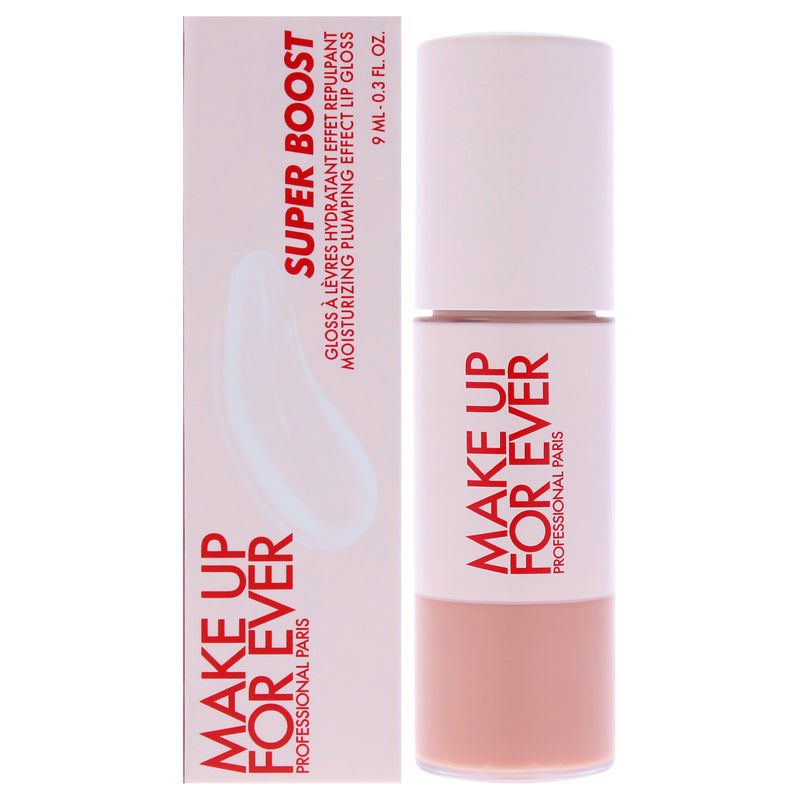 Make Up For Ever Super Boost Lip Gloss - 04 Latte Glaze by Make Up For Ever for Women - 0.3 oz Lip Gloss