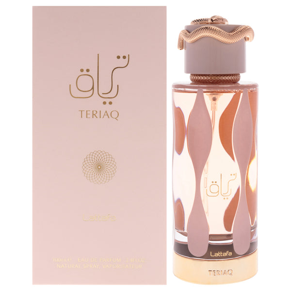 Lattafa Teriaq by Lattafa for Unisex - 3.4 oz EDP Spray