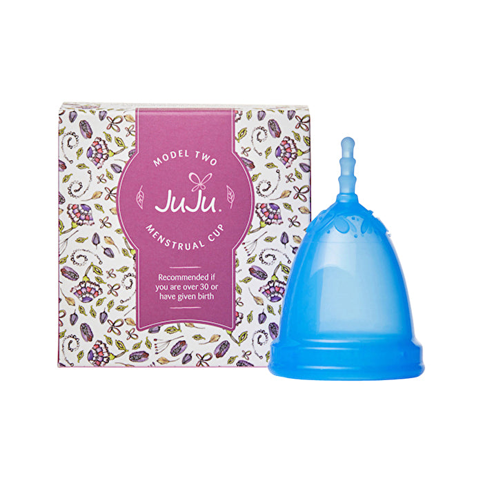 Juju Menstrual Cup Model Two Blue