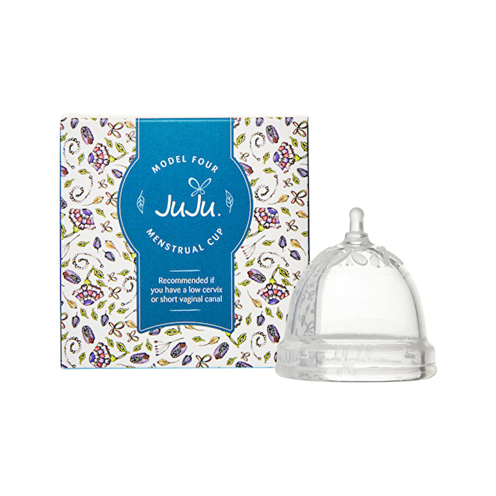 Juju Menstrual Cup Model Four Clear