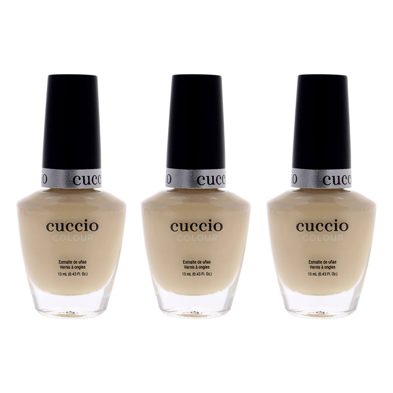 Colour Nail Polish - So So Sofia by Cuccio Colour for Women - 0.43 oz Nail Polish - Pack of 3