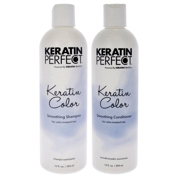 Keratin Perfect Keratin Color Kit by Keratin Perfect for Unisex - 2 Pc Kit 12oz Shampoo, 12oz Conditioner