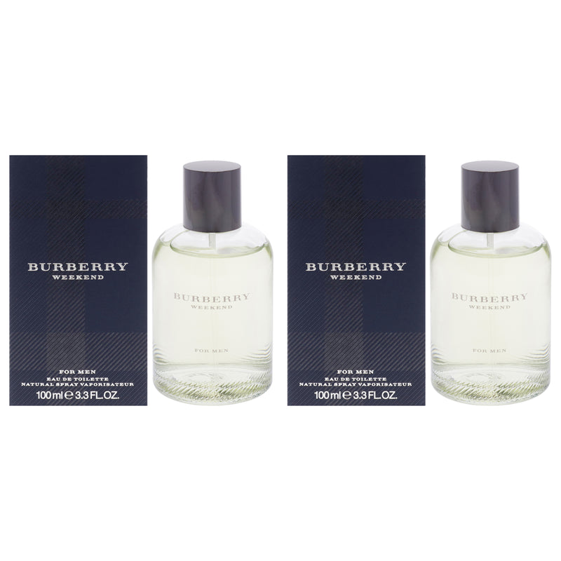 Burberry Burberry Weekend by Burberry for Men - 3.3 oz EDT Spray - Pack of 2