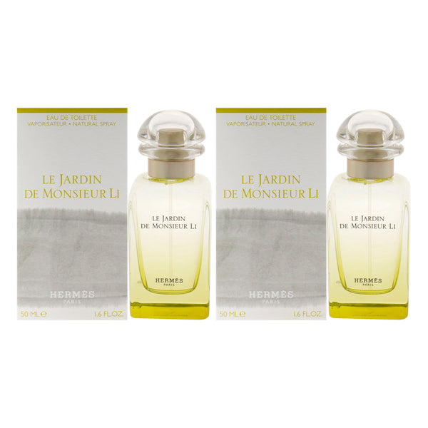 Hermes Le Jardin de Monsieur Li by Hermes for Women - 1.6 oz EDT Spray - Pack of 2