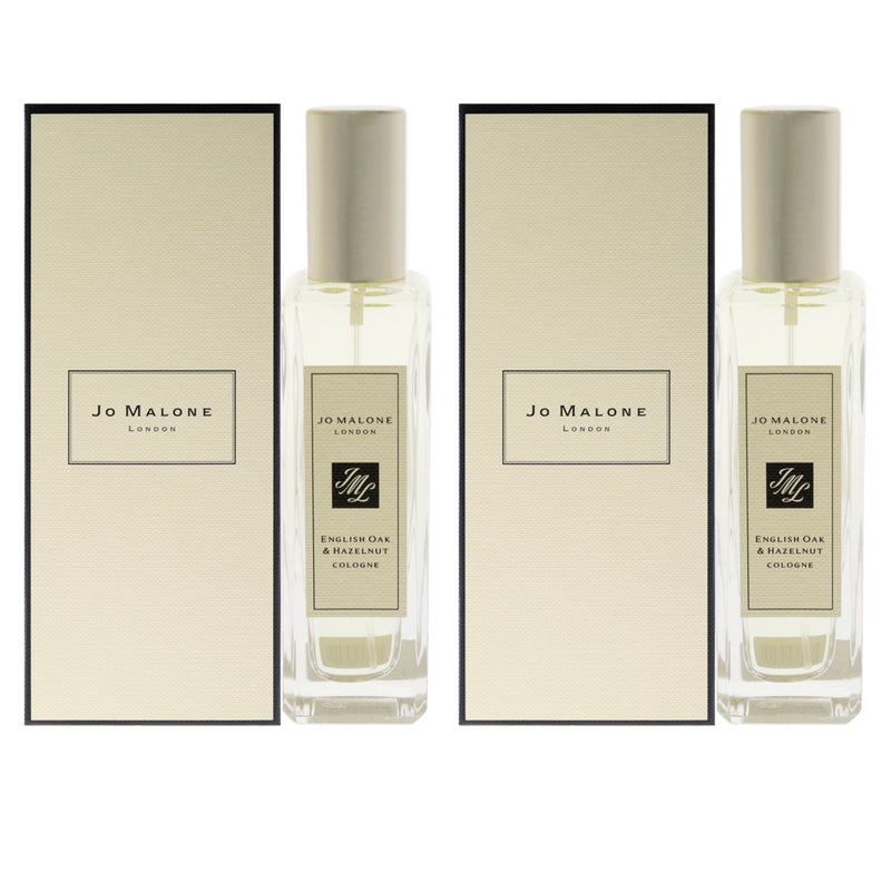 Jo Malone English Oak and Hazelnut by Jo Malone for Unisex - 1 oz Cologne Spray - Pack of 2