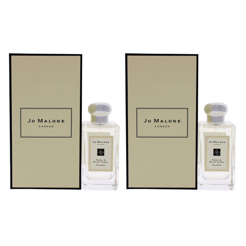 Jo Malone Peony and Blush Suede by Jo Malone for Women - 3.4 oz Cologne Spray - Pack of 2