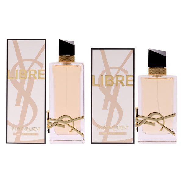 Yves Saint Laurent Libre Kit by Yves Saint Laurent for Women - 2 Pc Kit 3oz EDT Spray, 1.6oz EDT Spray