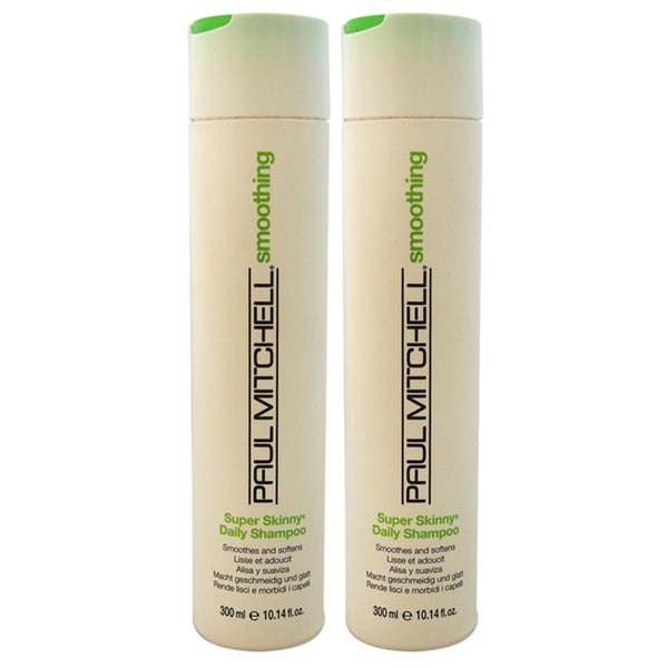 Paul Mitchell Super Skinny Daily Shampoo by Paul Mitchell for Unisex - 10.14 oz Shampoo - Pack of 2