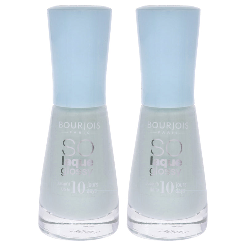 Bourjois So Laque Glossy - 09 Ciel Mon Vernis by Bourjois for Women - 0.3 oz Nail Polish - Pack of 2