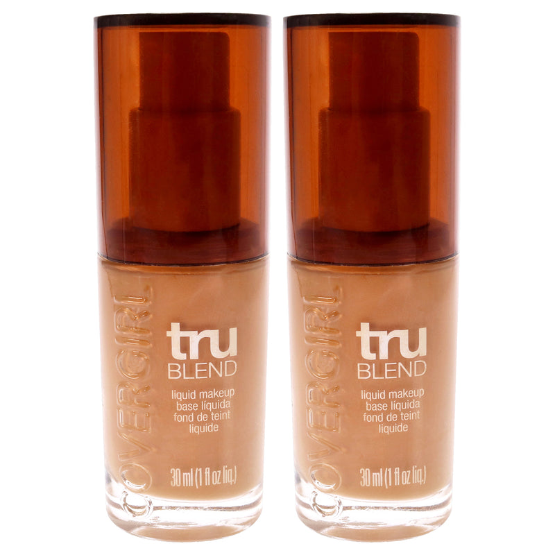 Covergirl TruBlend Liquid Makeup - # D5 Tawny by CoverGirl for Women - 1 oz Foundation - Pack of 2