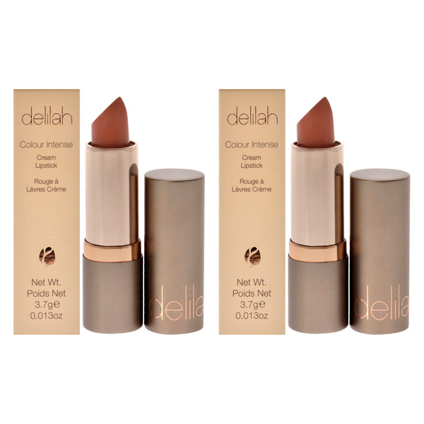 Delilah Colour Intense Cream Lipstick - Flirt by Delilah for Women - 0.13 oz Lipstick - Pack of 2