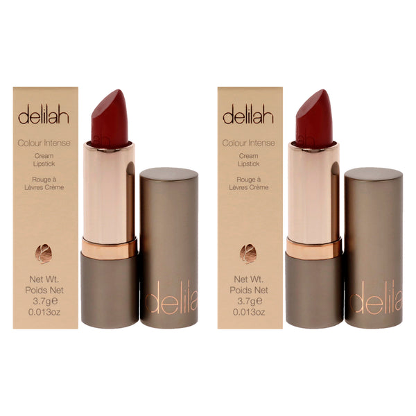 Delilah Colour Intense Cream Lipstick - Floozy by Delilah for Women - 0.13 oz Lipstick - Pack of 2