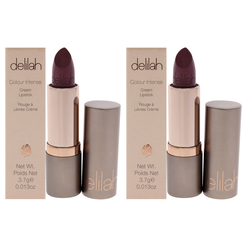 Delilah Colour Intense Cream Lipstick - Honesty by Delilah for Women - 0.13 oz Lipstick - Pack of 2