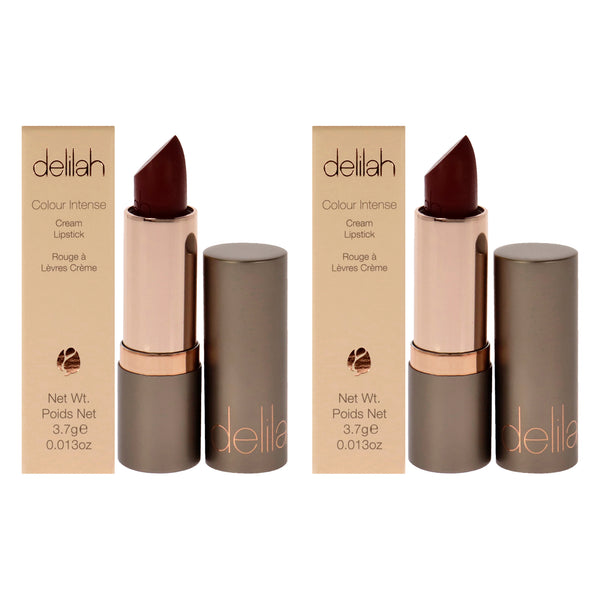 Delilah Colour Intense Cream Lipstick - Vintage by Delilah for Women - 0.13 oz Lipstick - Pack of 2