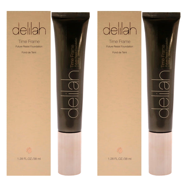 Delilah Future Resist Foundation SPF 20 - Lace by Delilah for Women - 1.28 oz Foundation - Pack of 2