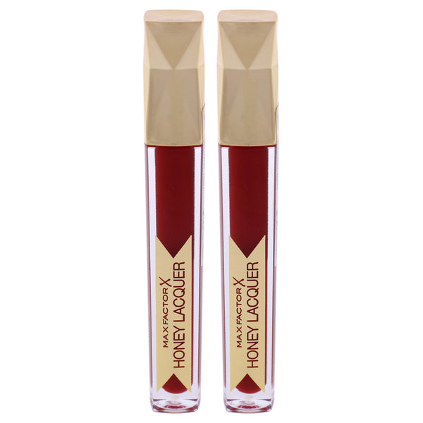 Max Factor Color Elixir Honey Lacquer - 25 Floral Ruby by Max Factor for Women - 0.12 oz Lipstick - Pack of 2