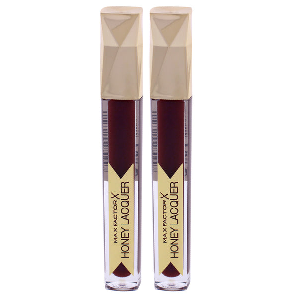 Max Factor Color Elixir Honey Lacquer - 40 Regale Burgundy by Max Factor for Women - 0.12 oz Lipstick - Pack of 2