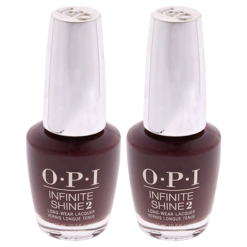 OPI Infinite Shine 2 Lacquer - IS L25 - Never Give Up! by OPI for Women - 0.5 oz Nail Polish - Pack of 2