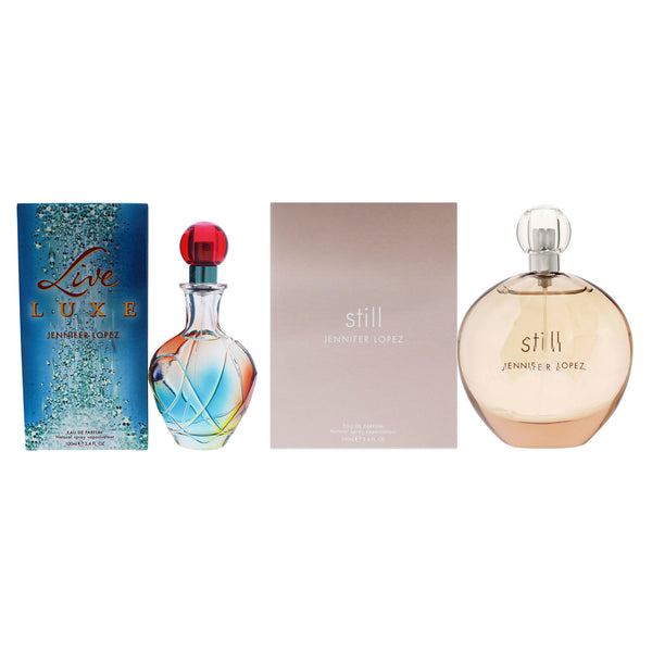 Jennifer Lopez Live Luxe and Still Kit by Jennifer Lopez for Women - 2 Pc Kit 2 x 3.4 oz EDP Spray