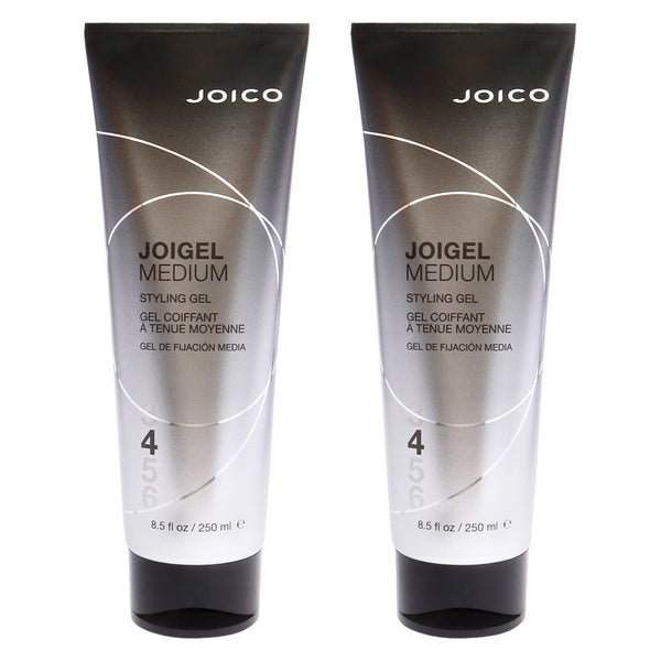 Joico Joi Gel Medium Styling Gel by Joico for Unisex - 8.5 oz Gel - Pack of 2