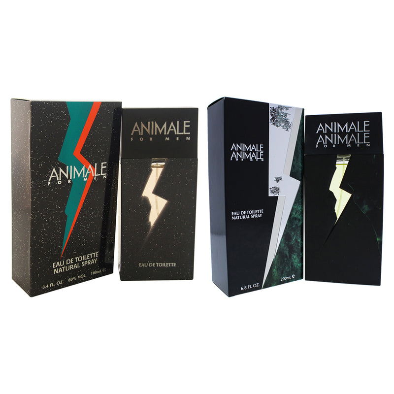 Animale Animale Kit by Animale for Men - 2 Pc Kit 6.8oz EDT Spray, 3.3oz EDT Spray