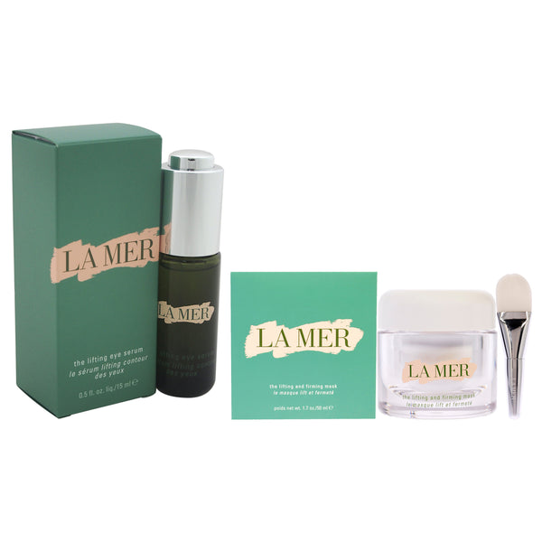 La Mer The Lifting Kit by La Mer for Unisex - 2 Pc Kit 1.7oz Mask, 0.5oz Serum