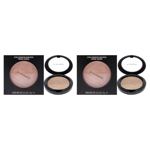 MAC Extra Dimension Skinfinish Powder - Show Gold by MAC for Women - 0.31 oz Highlighter - Pack of 2